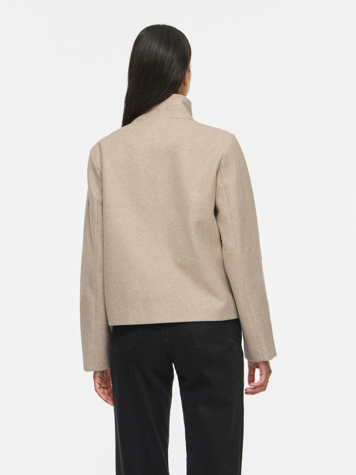Vila | Jasje Claudia short naturel melange NOOS