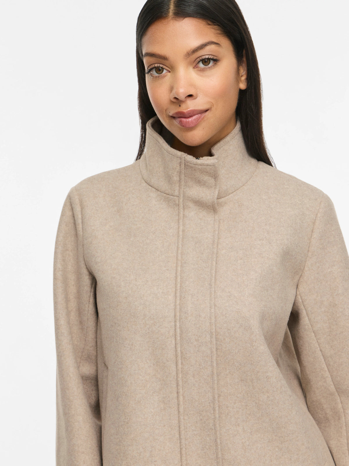 Vila | Jasje Claudia short naturel melange NOOS