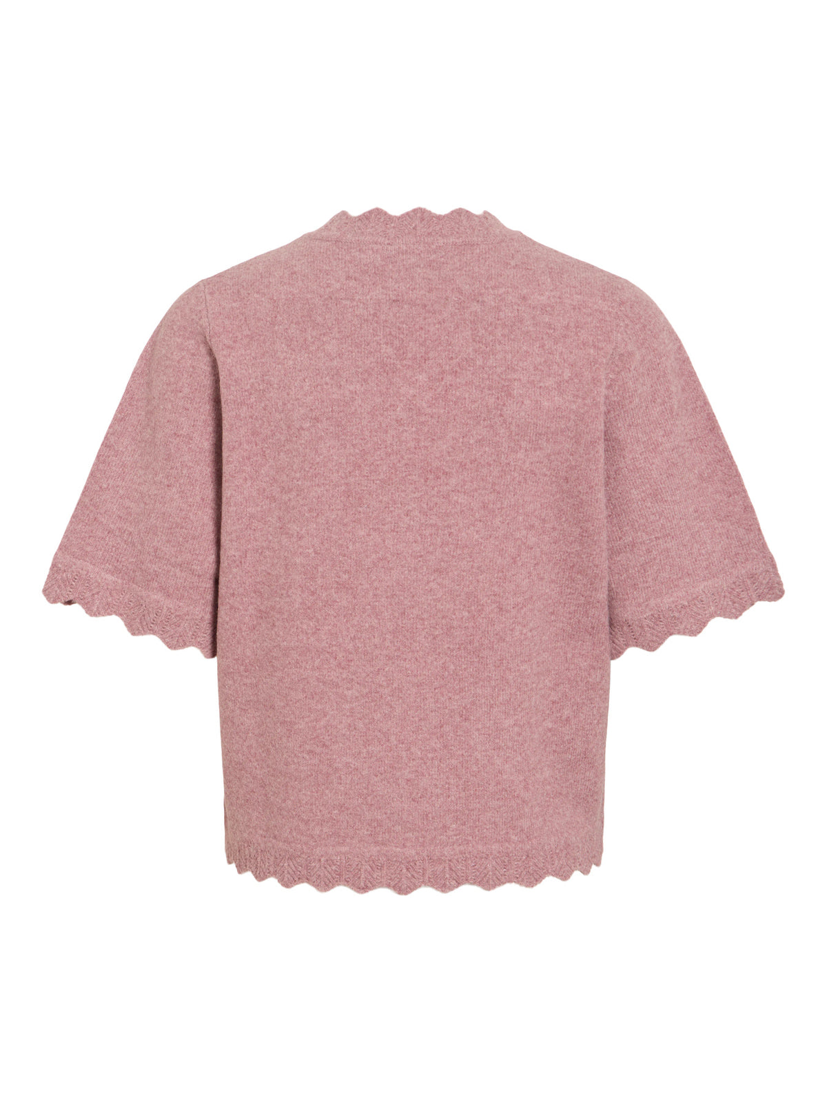 Vila | Gebreide Top Nikolina nostalgia rose melange NOOS