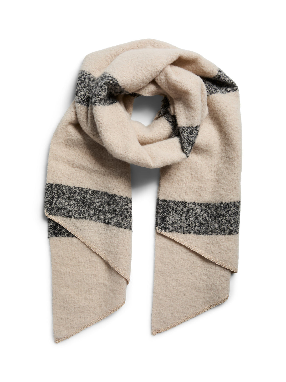 Pieces | Sjaal Pyron moonbeam black Noos
