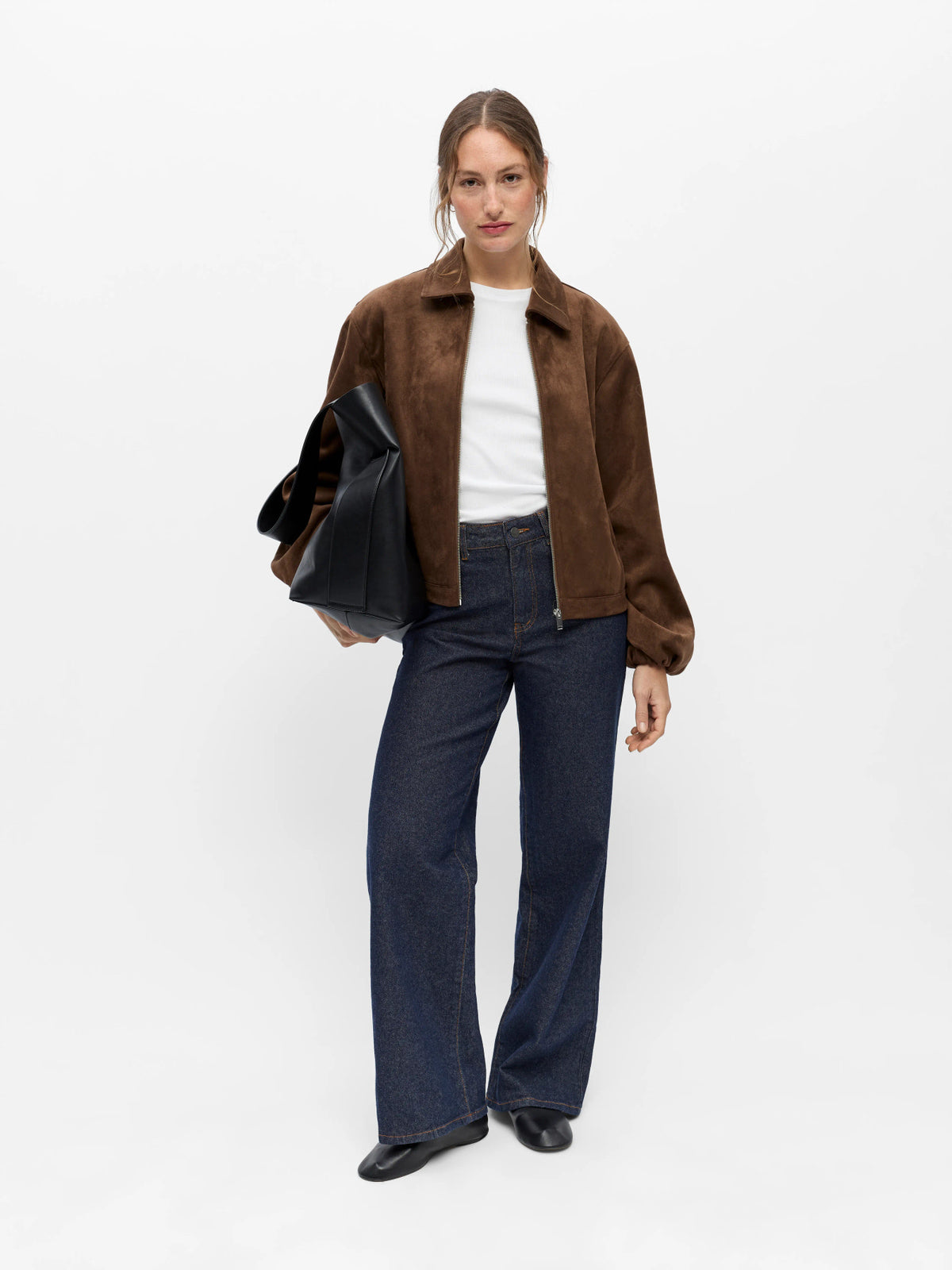 Object | Suede look jasje Denna Carafe NOOS