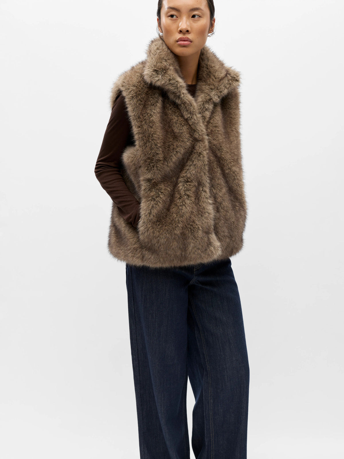 Object | Gilet Isala white sand