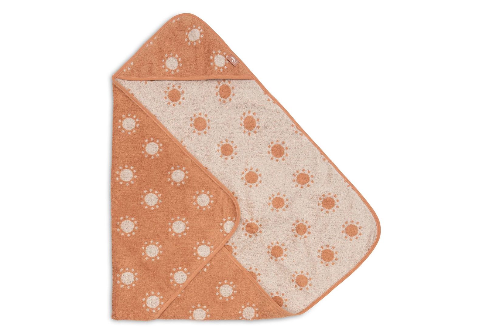 Jollein | Badcape badstof jacquard sun light terra