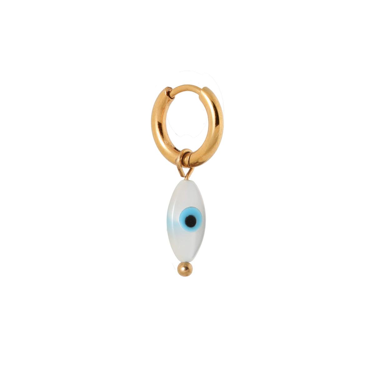 Label Kiki | Hoops iris goud set2