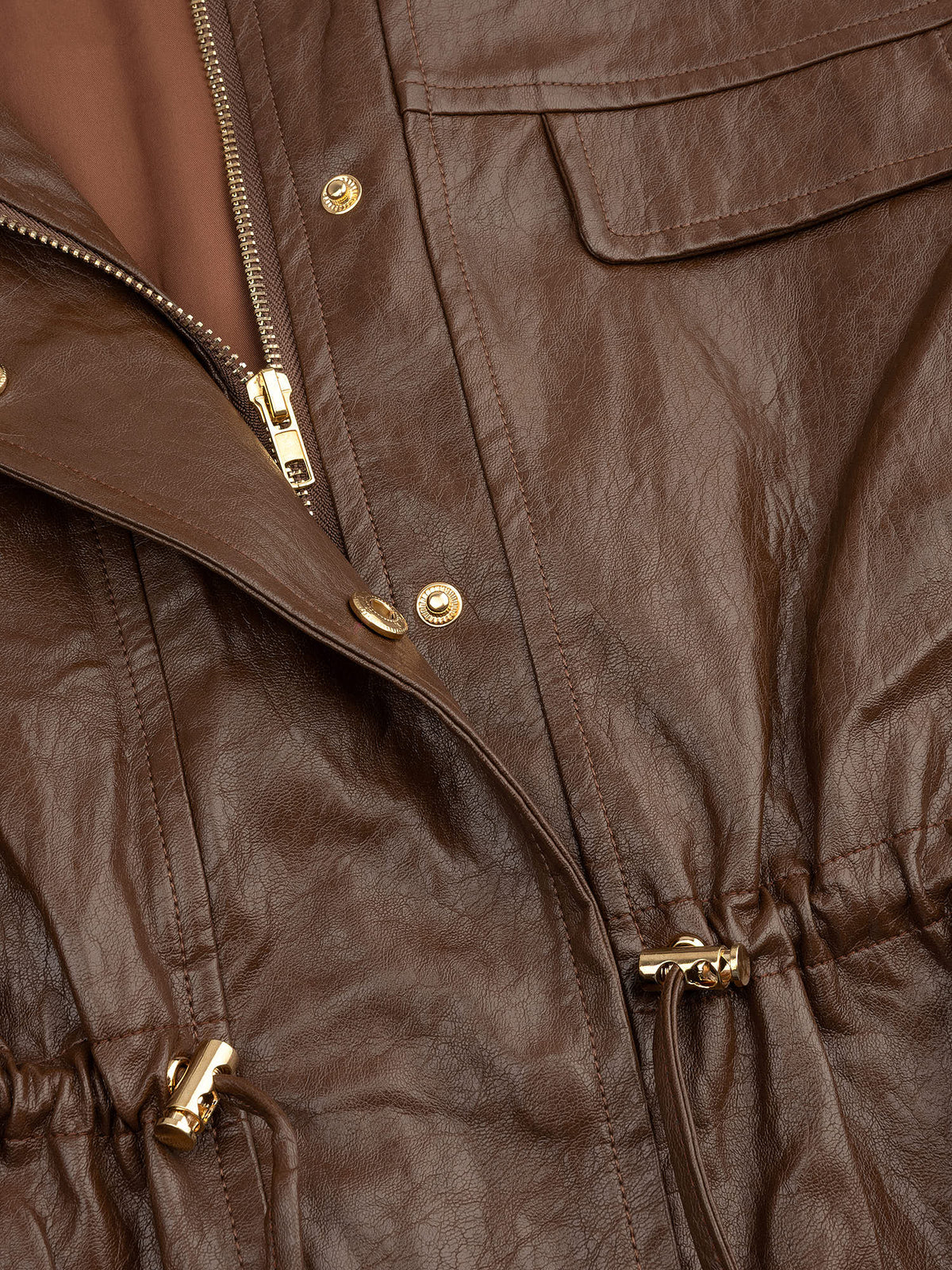 Ydence | Jacket Indy Coffee brown