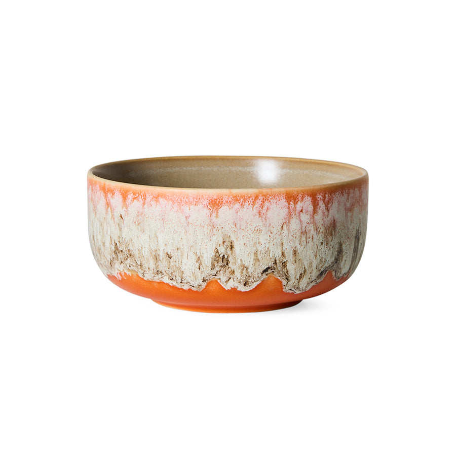 HK Living | 70s ceramics: dessert bowl, fierce