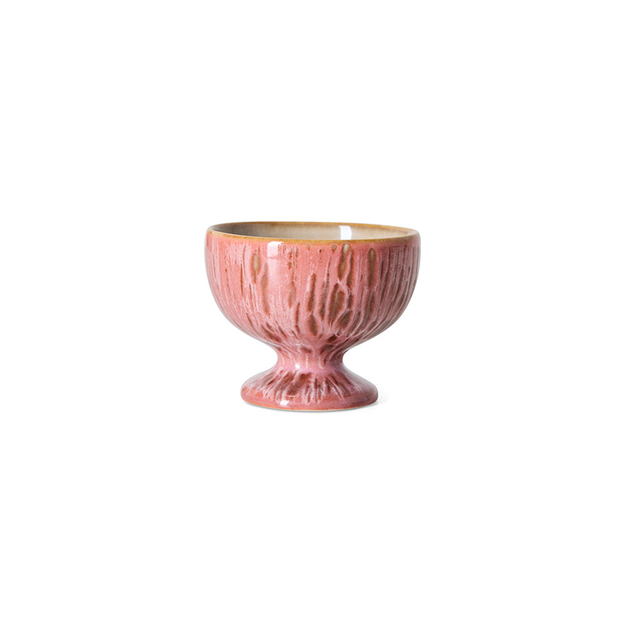 HK Living | 70s ceramics: small coupe, rhubarb