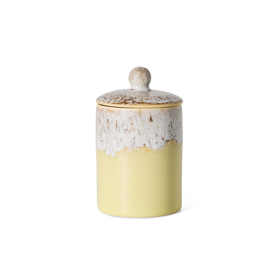 HK Living | 70s ceramics: jar, custard