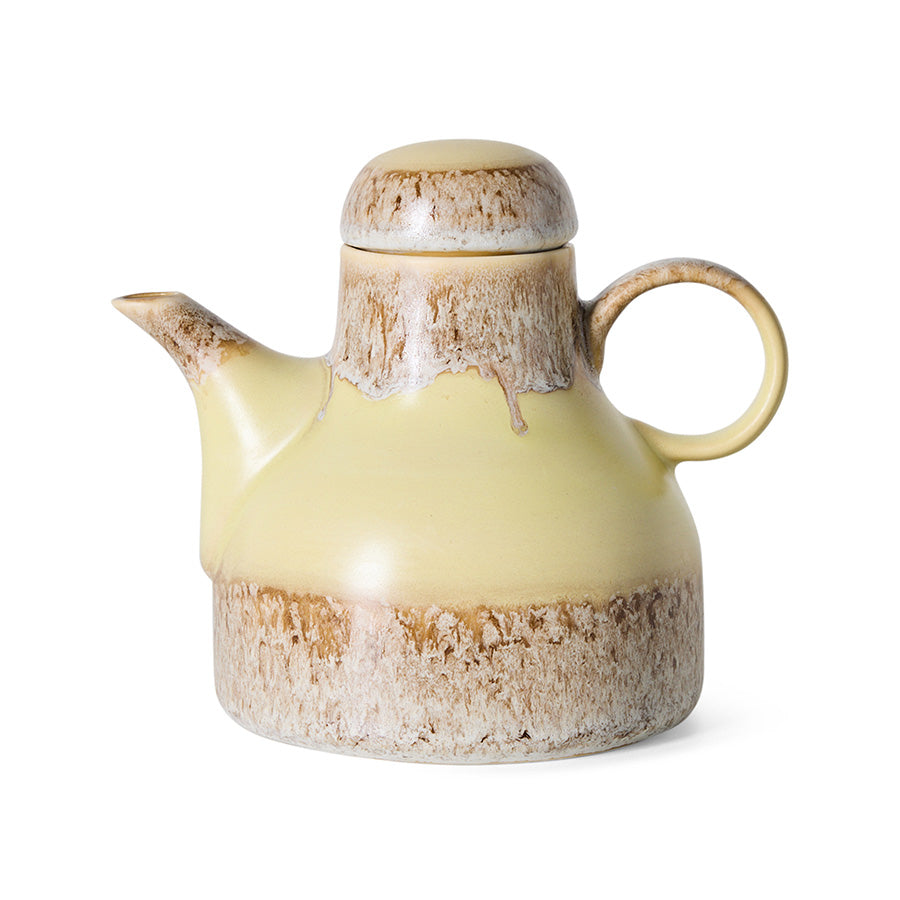 HK Living | 70s ceramics: coffee pot, custard