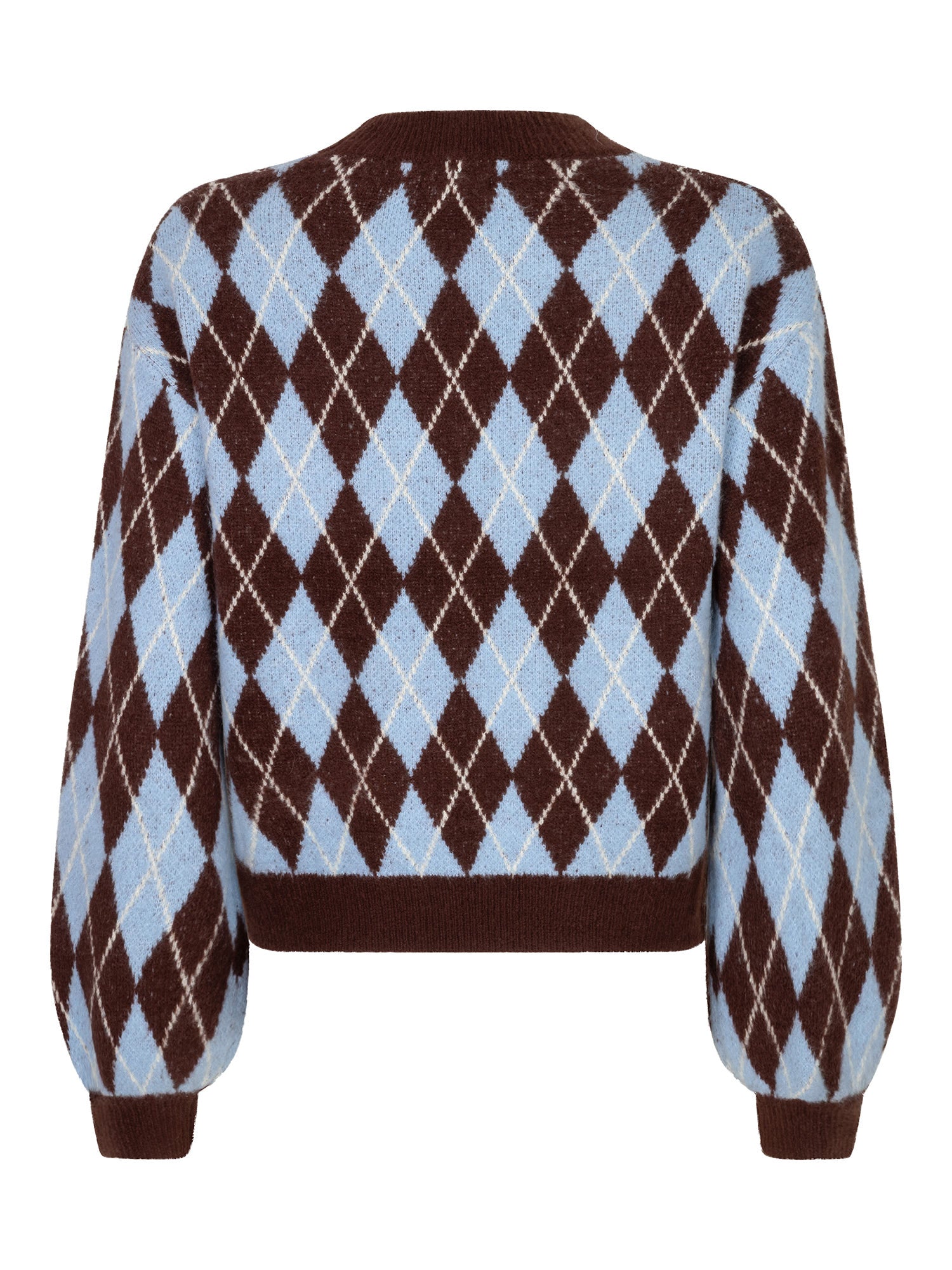Ydence | Knitted sweater Delilah Light blue