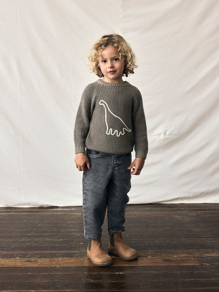 Lil Atelier | Jeans Lulia Loose medium grey denim