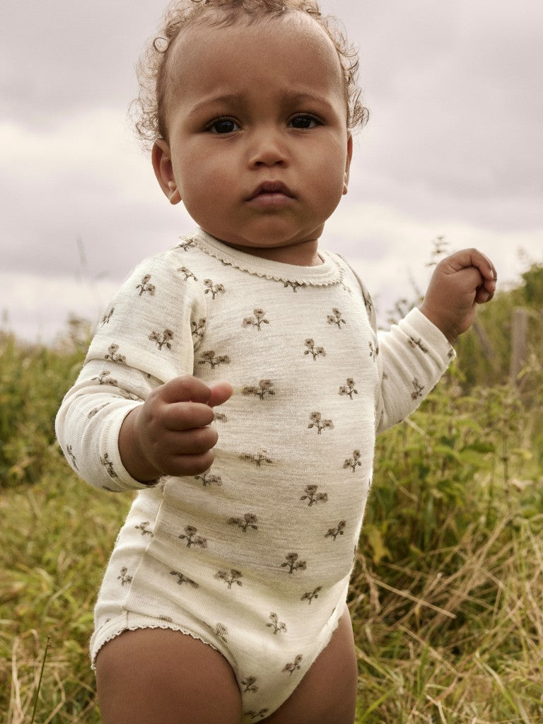 Lil Atelier | Romper Nalu turtledove flower