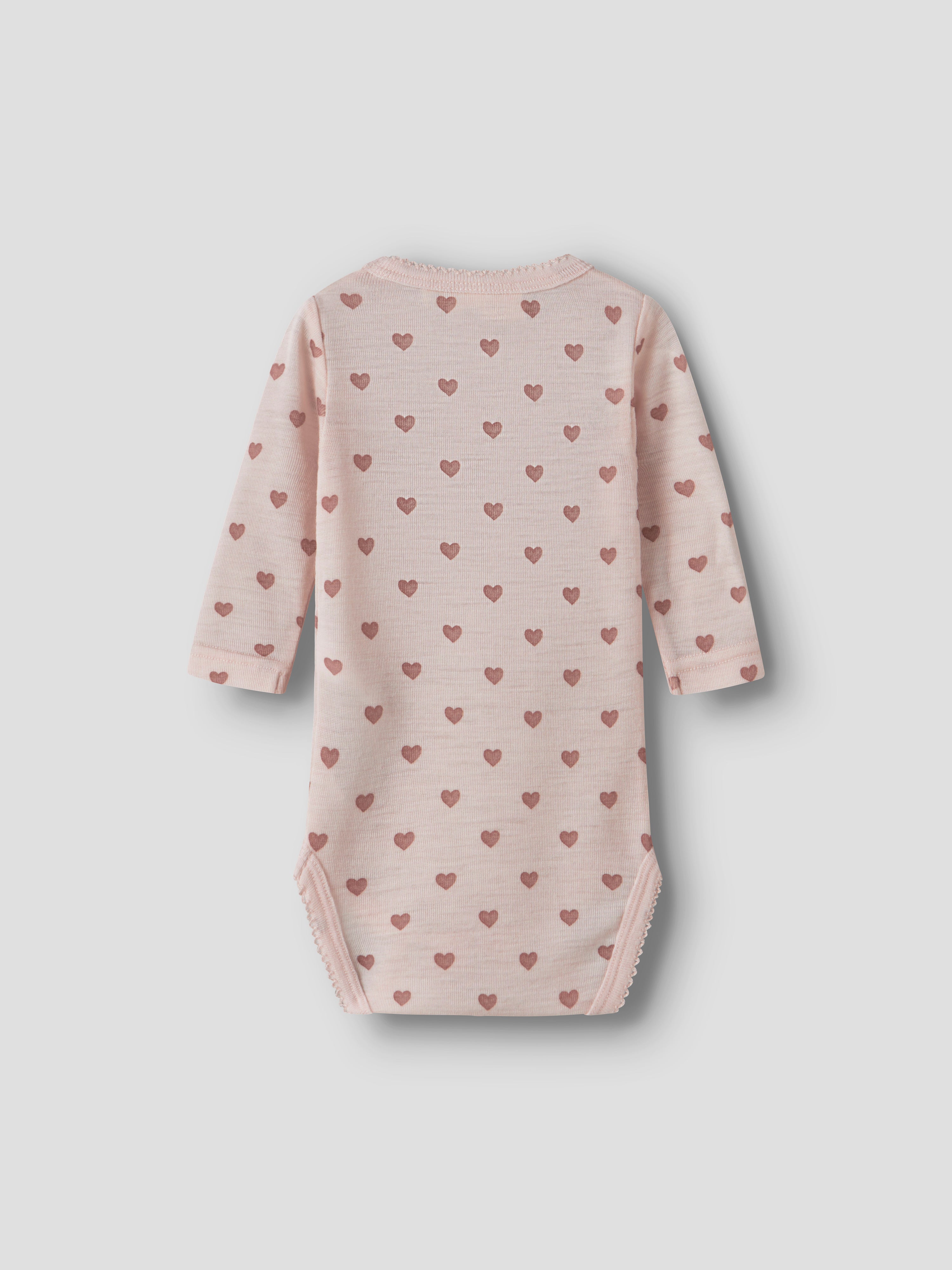 Lil Atelier | Wollen romper Noel Nia hartjes