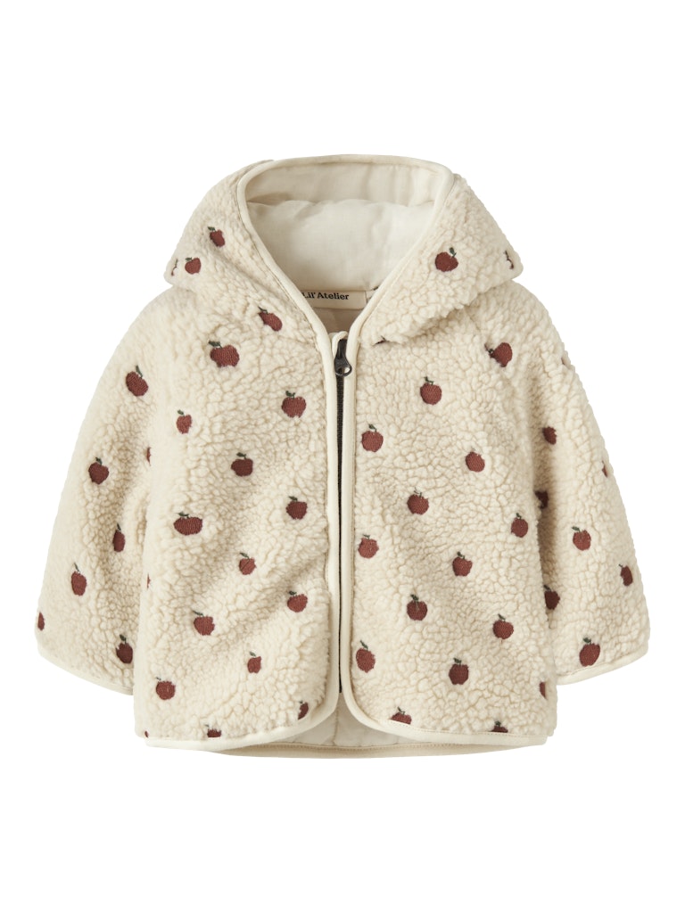 Lil Atelier | Jacket Nalo Sia Sherpa turtledove apples