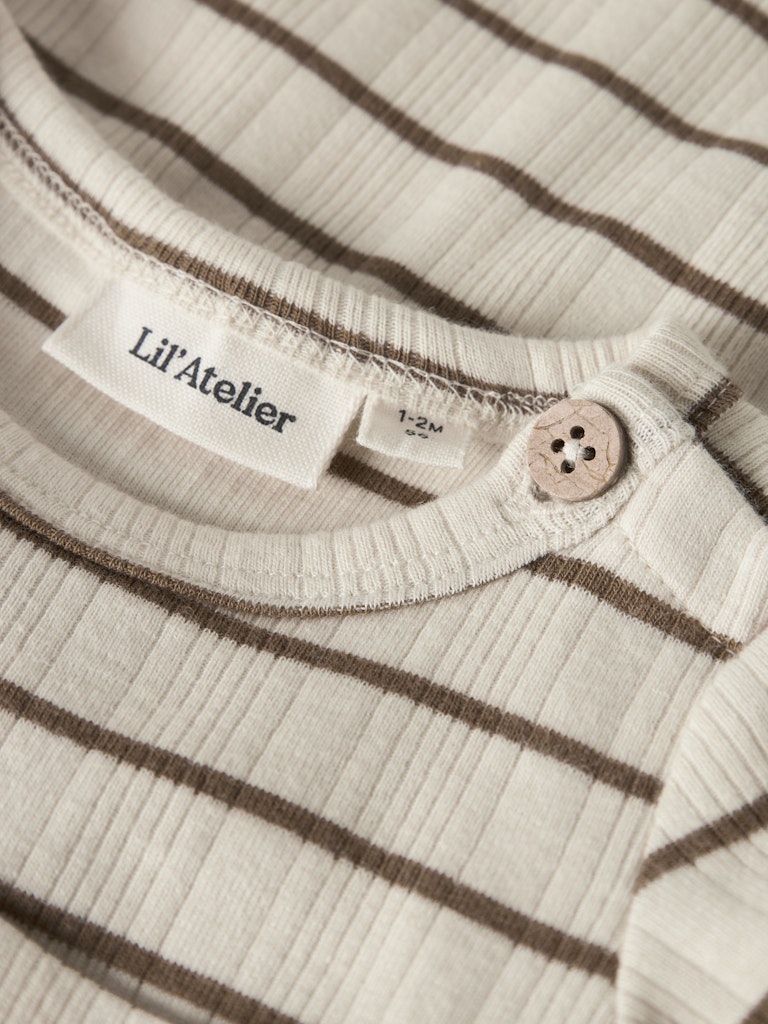Lil Atelier | Romper Kaby turtledove kangaroo