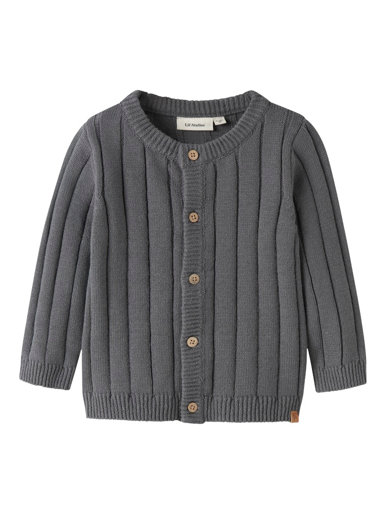 Lil Atelier | Gebreid vestje Lomon poppy seed