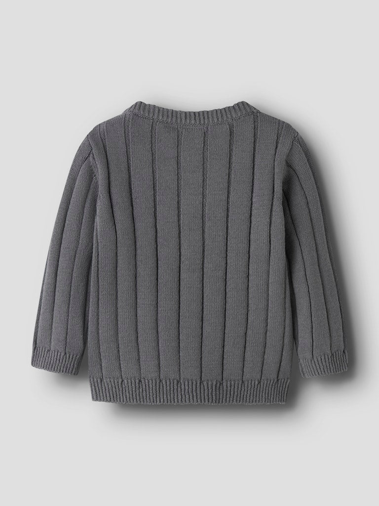 Lil Atelier | Gebreid vestje Lomon poppy seed