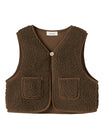 Lil Atelier | Gilet Joni RIx sherpa teak