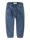Lil Atelier | Jeans Obello Baggy dark blue denim