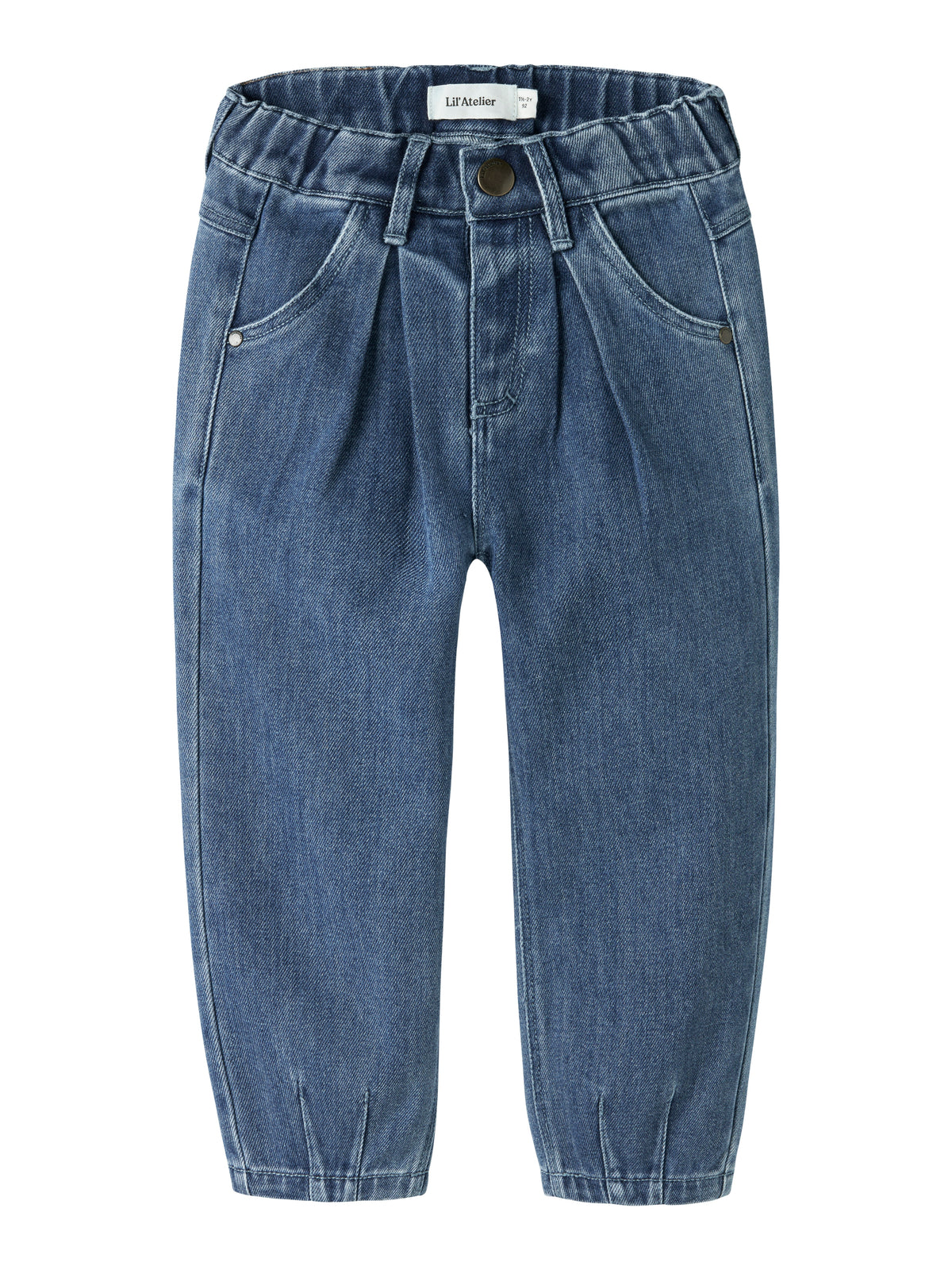 Lil Atelier | Jeans Obello Baggy dark blue denim