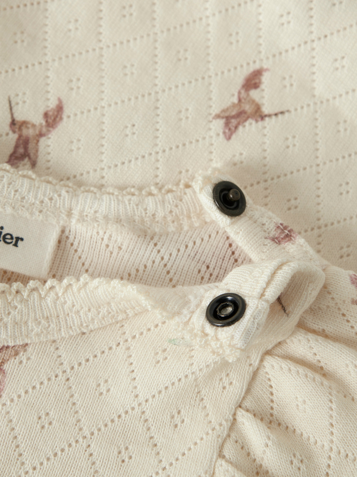 Lil Atelier | Romper Rachello Tyl turtledove bird