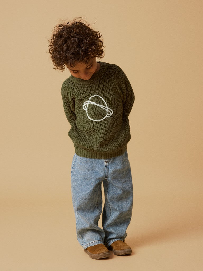 Lil Atelier | Trui Emlen winter moss