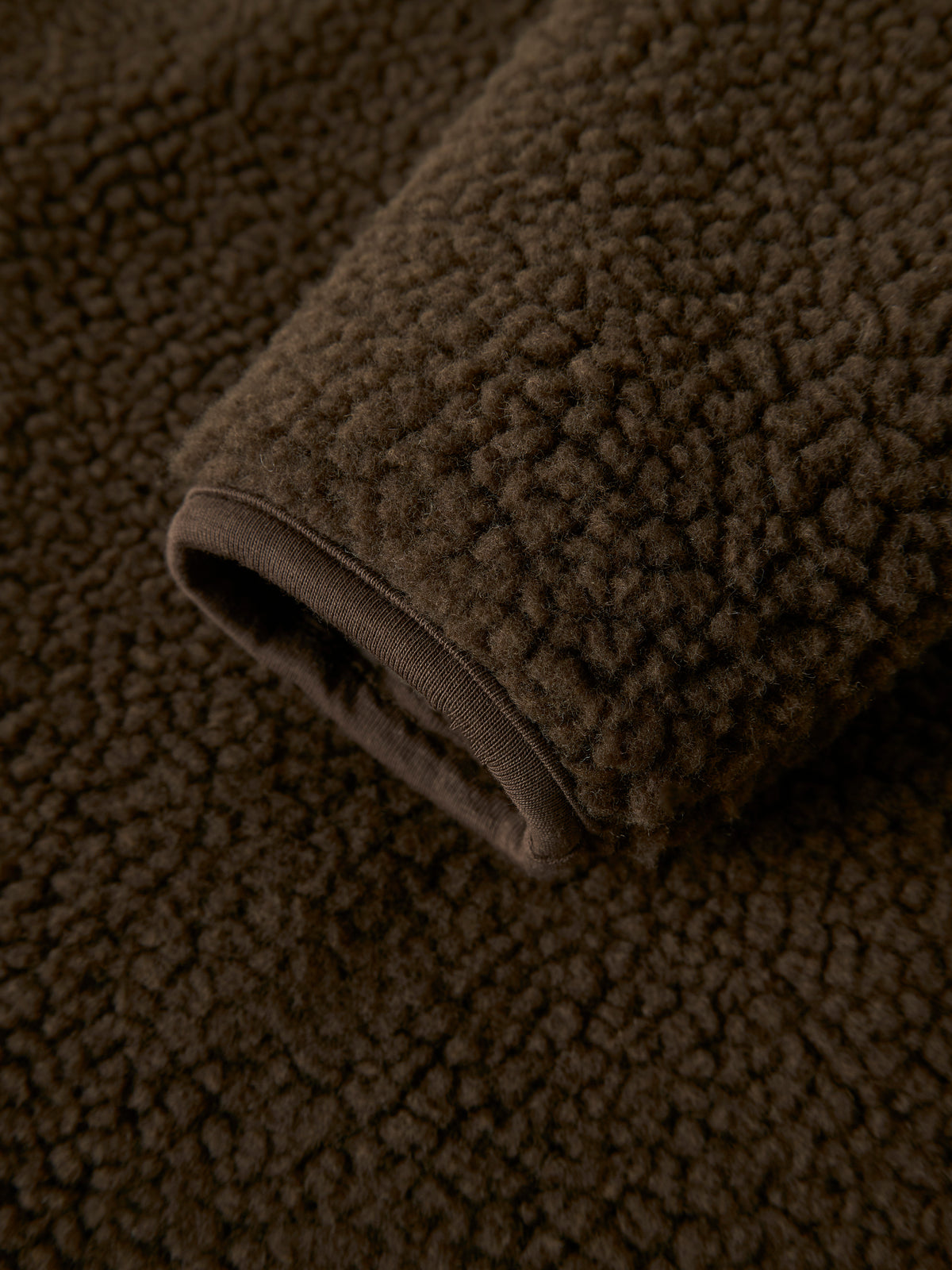 Lil Atelier | Jas Nalo Bia sherpa dark earth