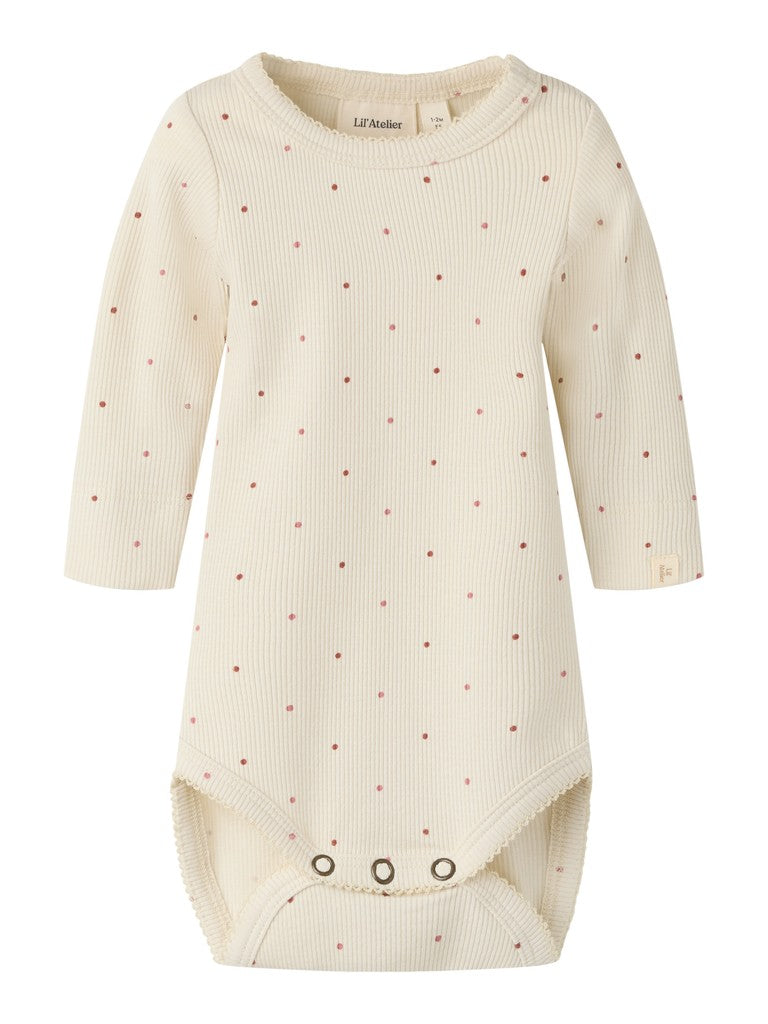 Lil Atelier | Romper Gago Kos turtledove dot