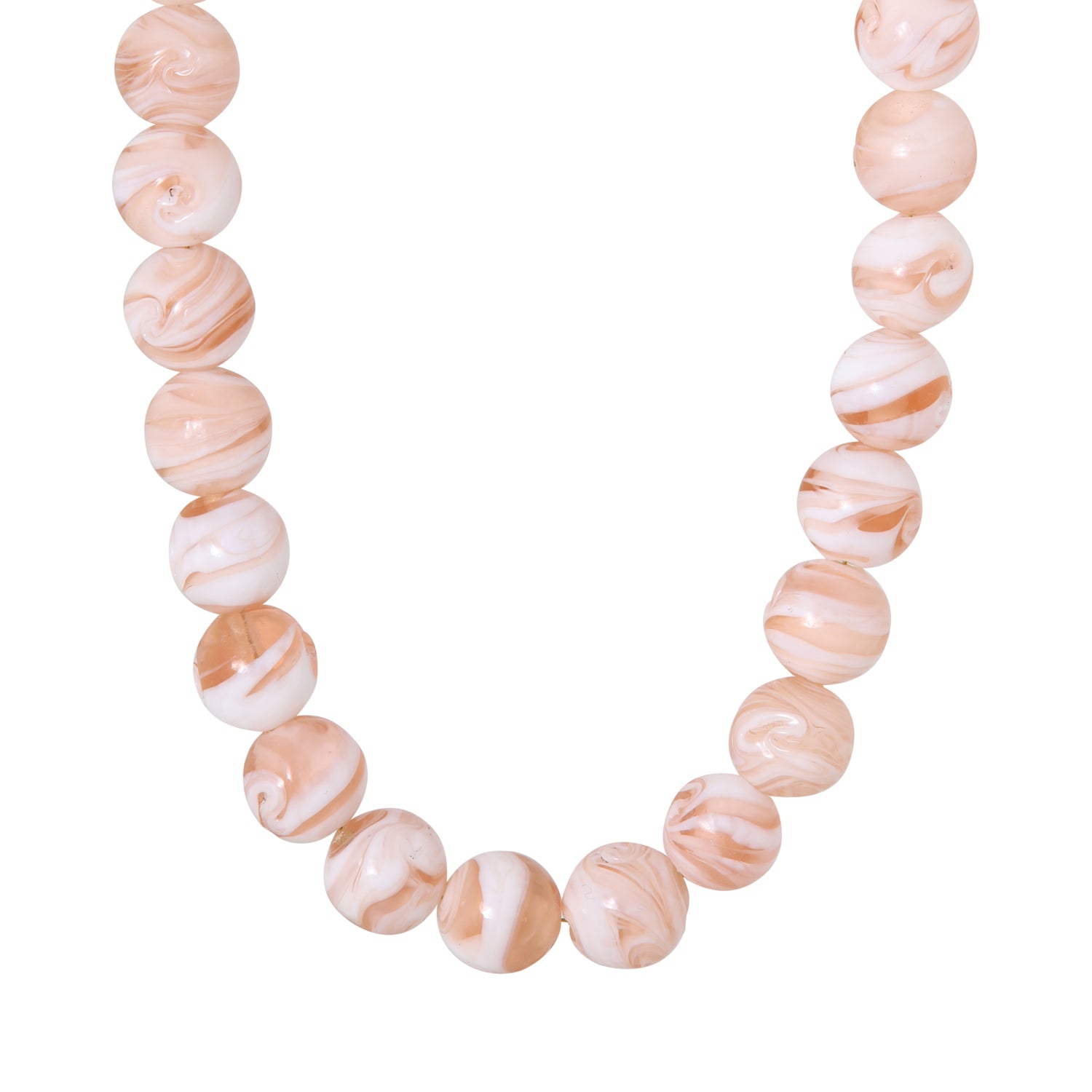 Label Kiki | Ketting marble rose goud