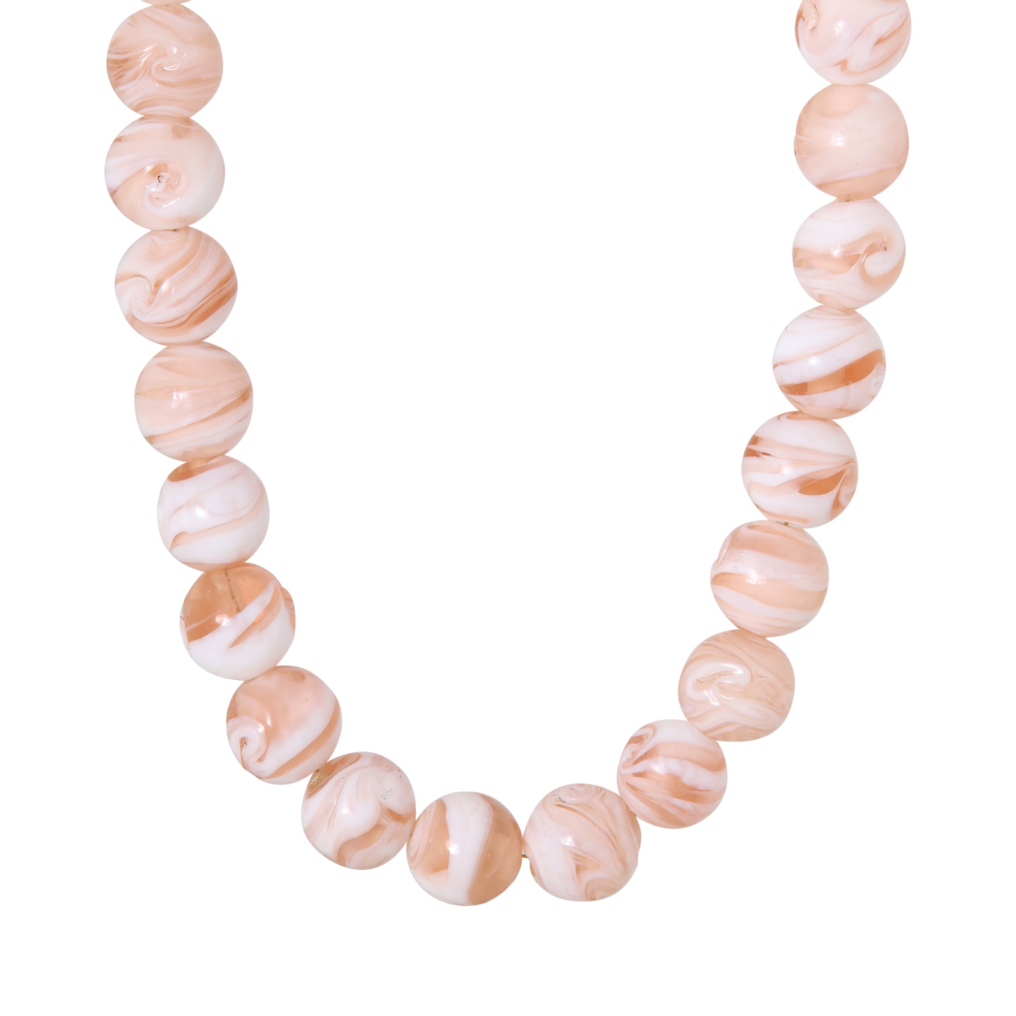 Label Kiki | Ketting marble rose goud
