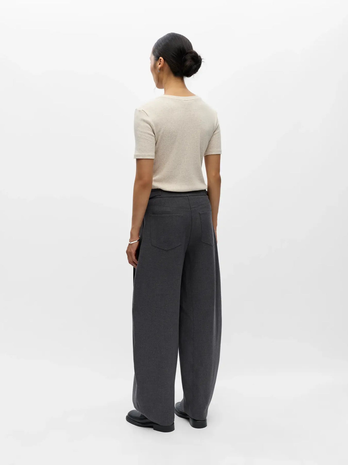 Object | Barral pantalon Kavin dark grey melange