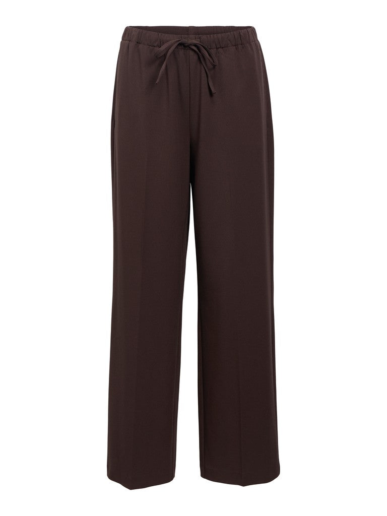 Object | Broek Lisa Tie wide seal brown NOOS