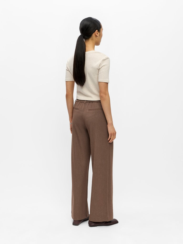 Object | Broek Lisa wide carafe melange NOOS