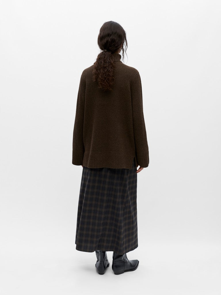 Object | Trui Mali seal brown melange NOOS