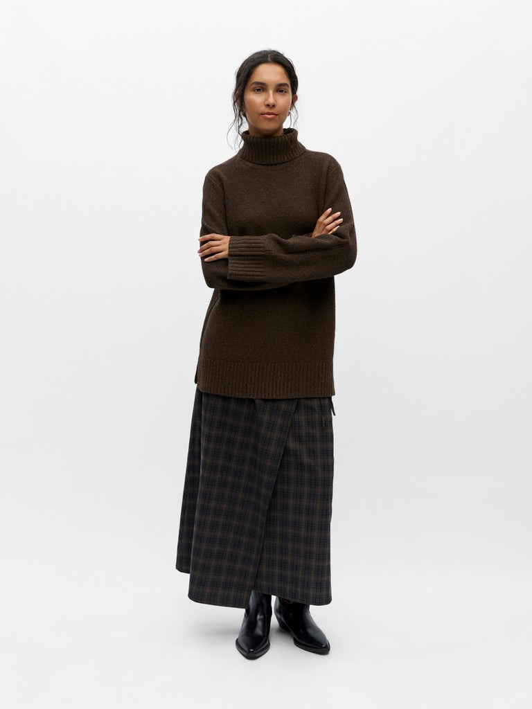 Object | Trui Mali seal brown melange NOOS