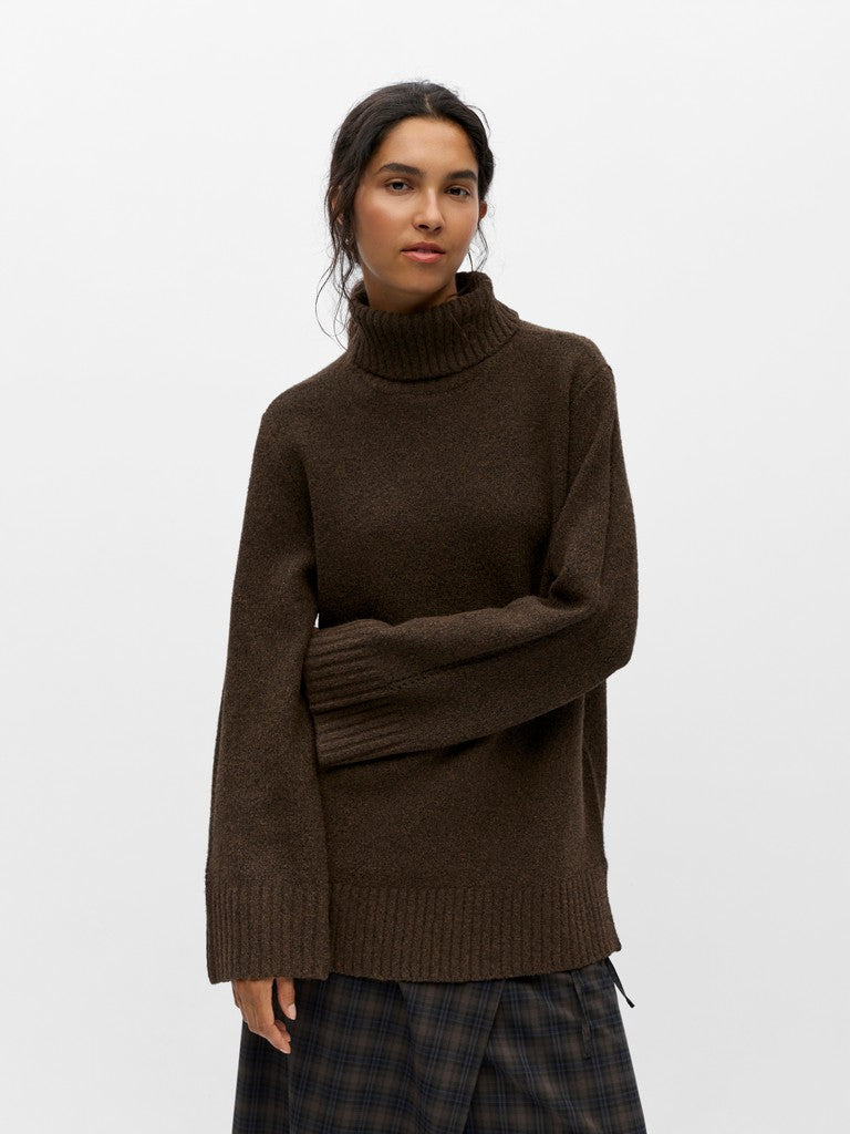 Object | Trui Mali seal brown melange NOOS