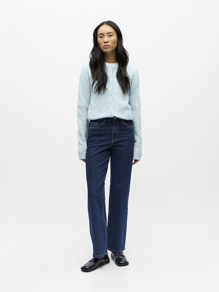 Object | Jeans Elia Mae straight dark blue denim NOOS