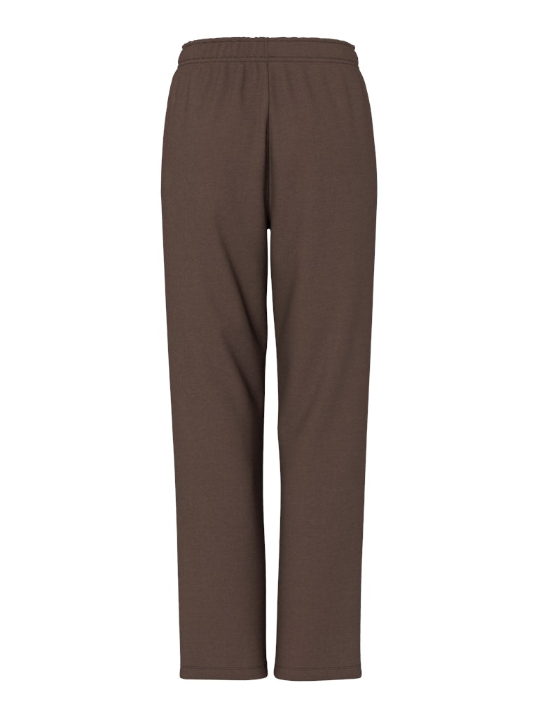Pieces | Broek Chilli straight Sweat hot fudge NOOS