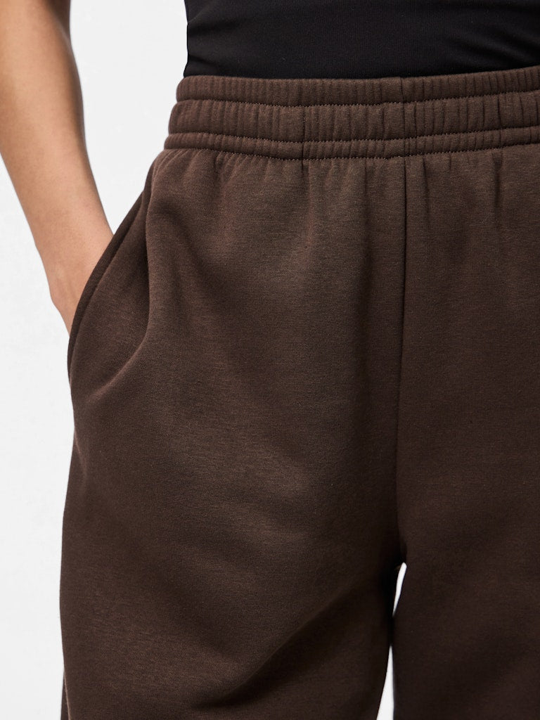 Pieces | Broek Chilli straight Sweat hot fudge NOOS