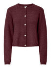 Pieces | Vest Silly NOOS tawny port melange