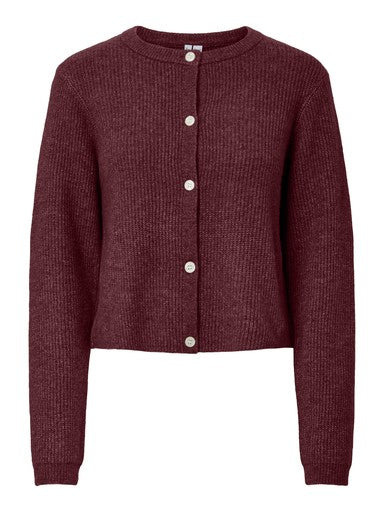 Pieces | Vest Silly NOOS tawny port melange