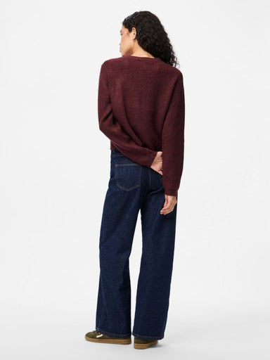 Pieces | Vest Silly NOOS tawny port melange