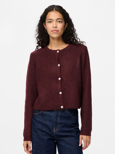 Pieces | Vest Silly NOOS tawny port melange