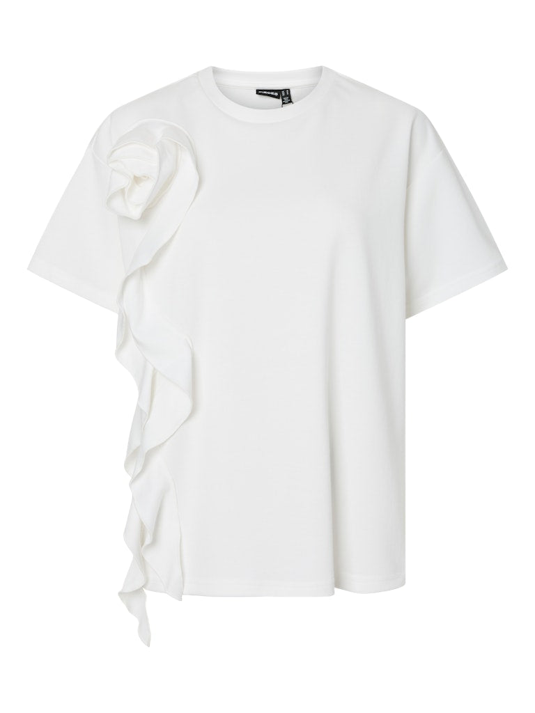 Pieces | T-Shirt Skylar Rose bright white