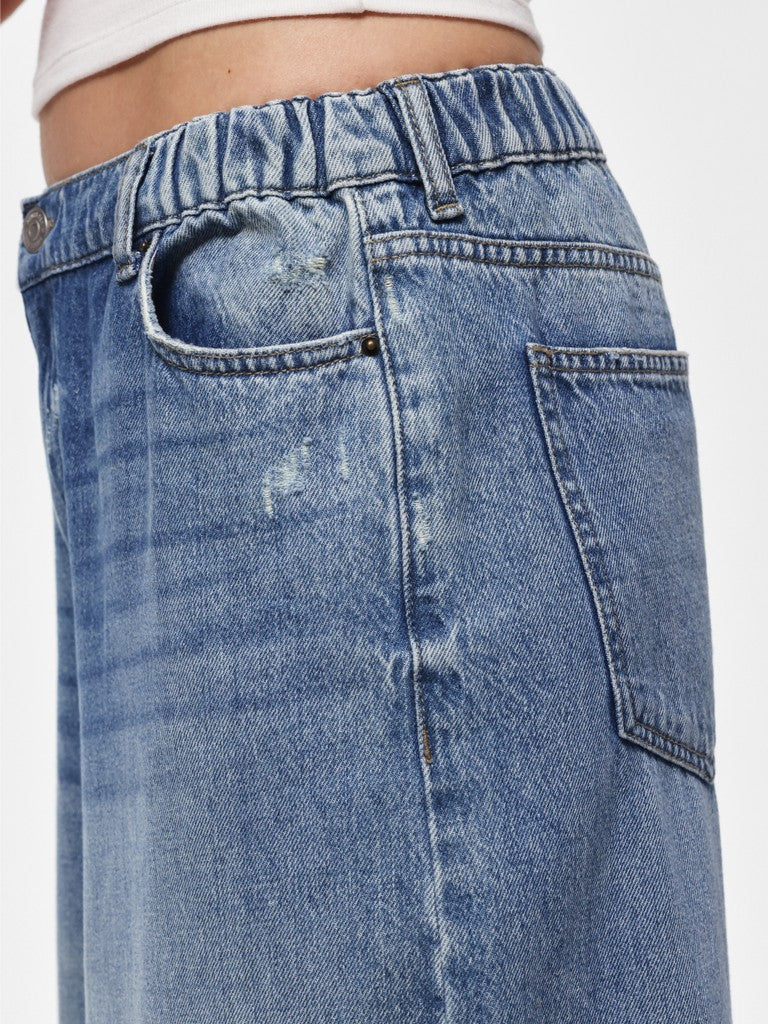 Pieces | Jeans Sky wide medium blue denim