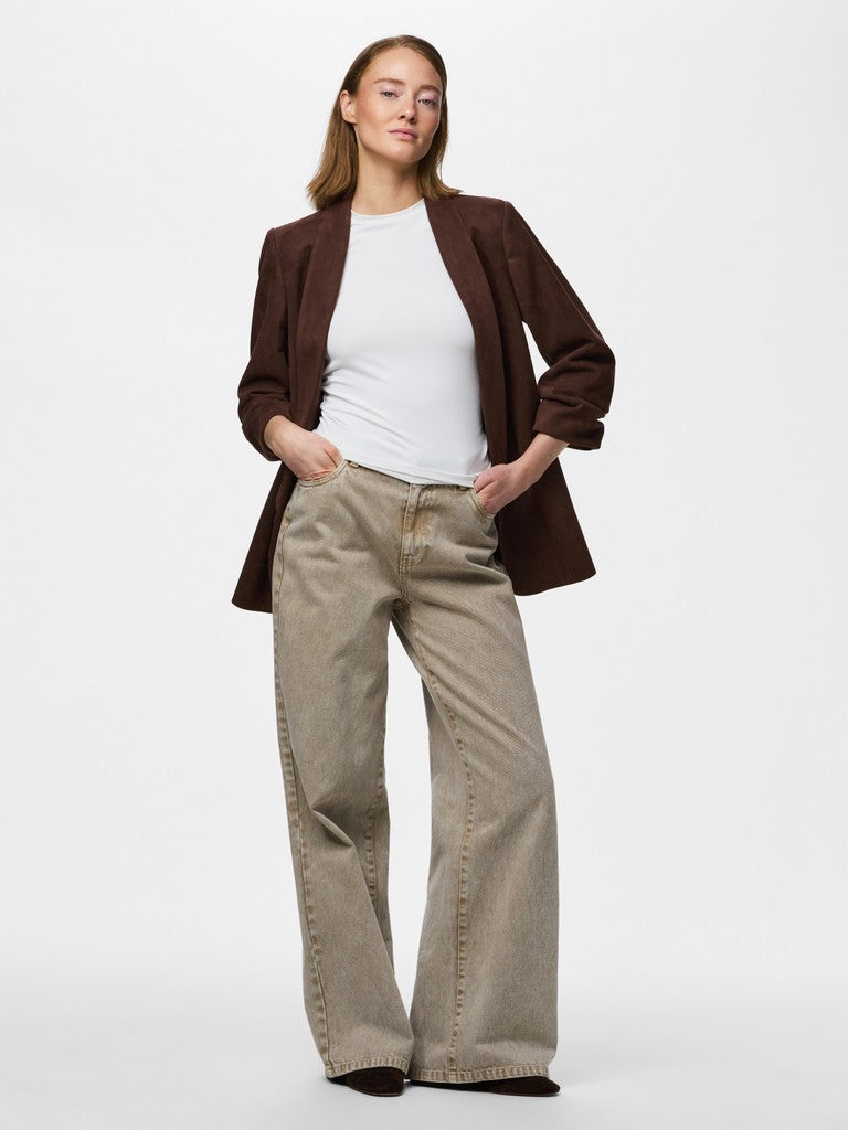 Pieces | Blazer Bosella chicory coffee
