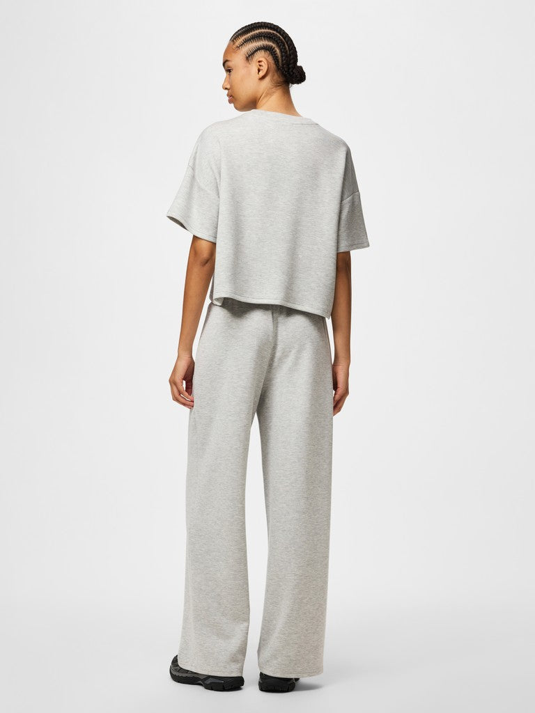 Pieces | Sweater Polly light grey melange