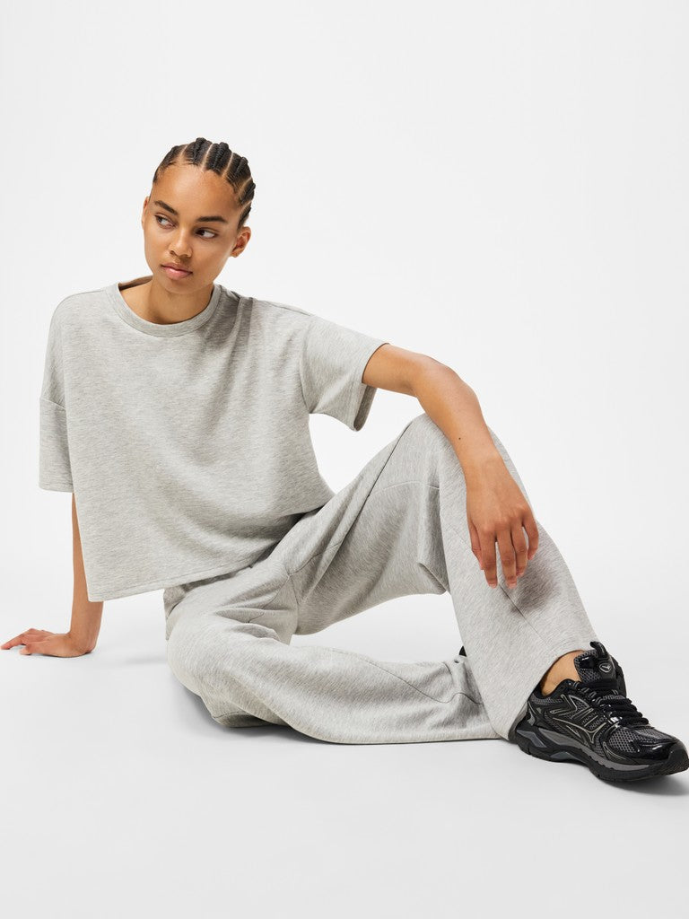 Pieces | Sweater Polly light grey melange