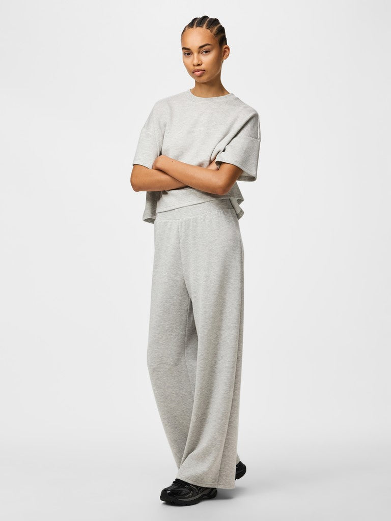 Pieces | Jogger Polly light grey melange
