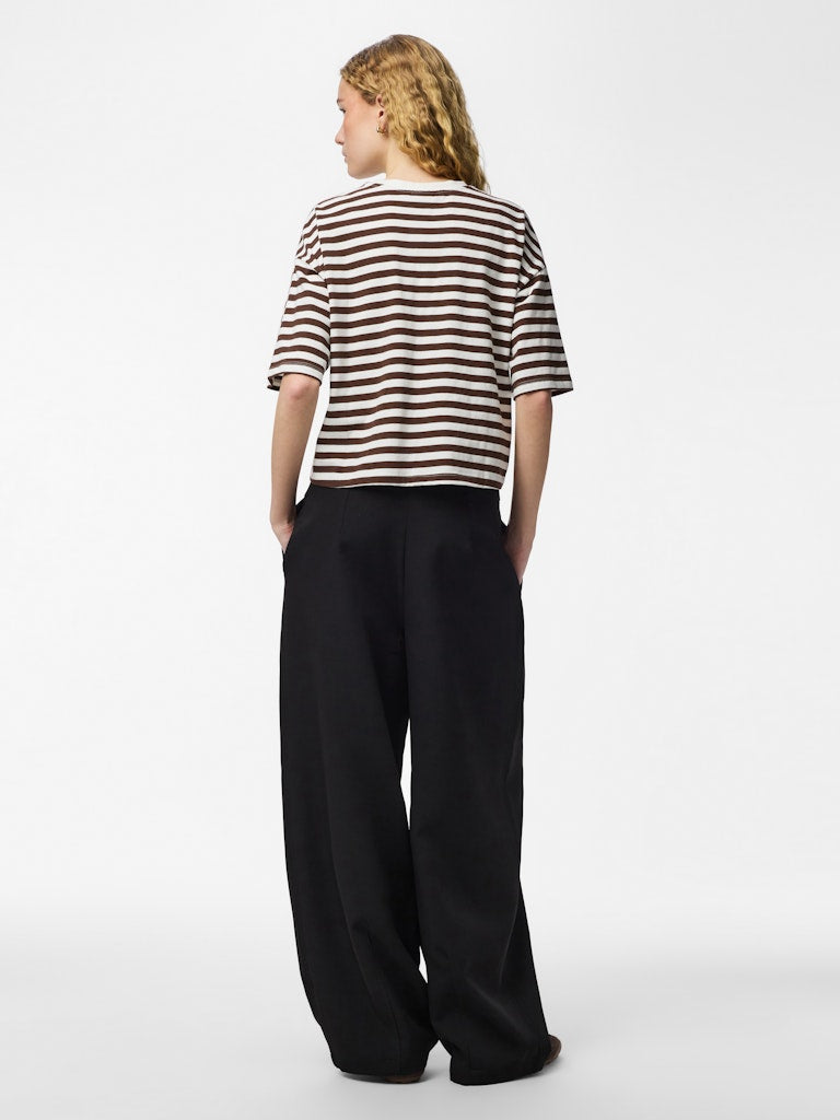 Pieces | T-Shirt Sadie chicory coffee cloud dancer NOOS